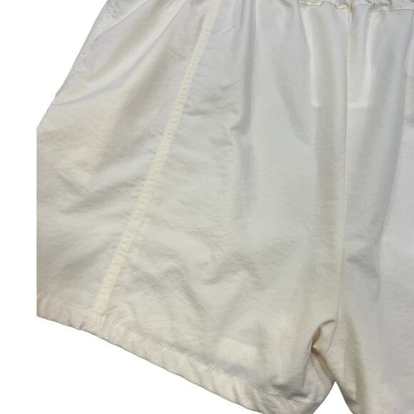 Calia Soft Utility Romper Shorts  Sleeveless Lightweight Cream size XL Relaxed - Picture 12 of 16